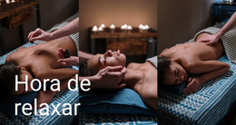 Estúdio De Massagem - Modelo De Inicialização