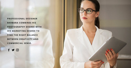 Business Professional Designer - Responsive Website Builder Software