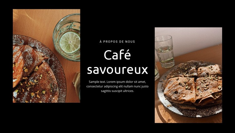 Recettes de cuisine méditerranéenne Créateur de site Web HTML