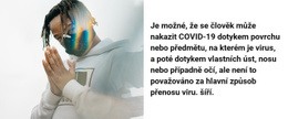 Vše O COVID-19 Jednostránkové Portfolio