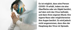 Alles Über COVID-19 Responsive CSS-Vorlage