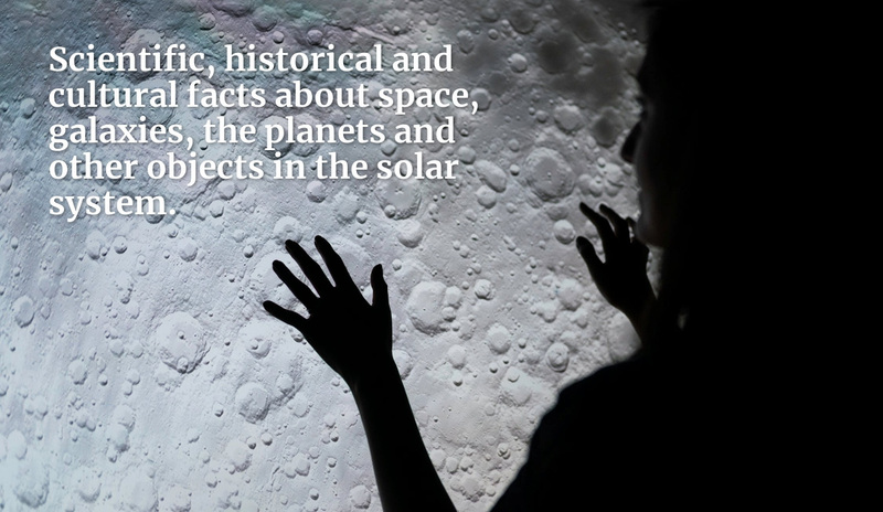Scientific facts about space  Squarespace Template Alternative