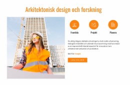 Kommunal Byggnadsarkitektur - Gratis Webbplatsmall