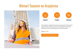 Belediye Binası Mimarisi CSS Şablonu