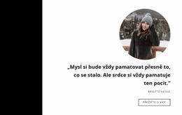 Ohlasy Žen – Šablona Stránky HTML