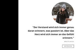 Frauen Testimonials Einfache CSS-Vorlage