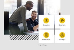 Planificación Y Estrategia Empresarial: Plantilla HTML5 Adaptable