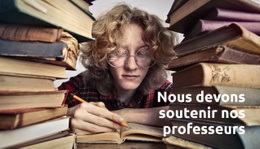 Études Universitaires – Modèle Créatif Polyvalent