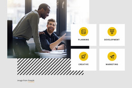 Exclusive Website Mockup For Business Strategy And Planning