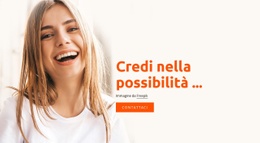 Generatore Di Siti Web Esclusivo Per Credi Nella Possibilità