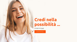 Download Gratuito Per Credi Nella Possibilità Modello Html