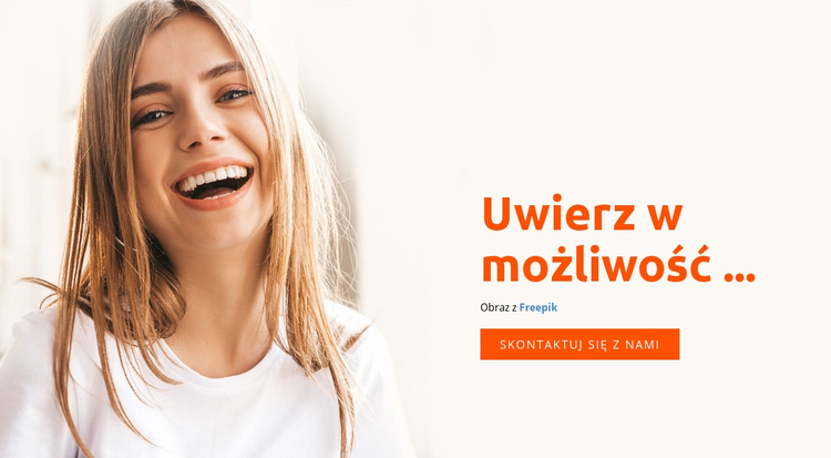 Uwierz w możliwość Motyw WordPress