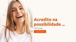 Acredite Na Possibilidade - HTML Writer