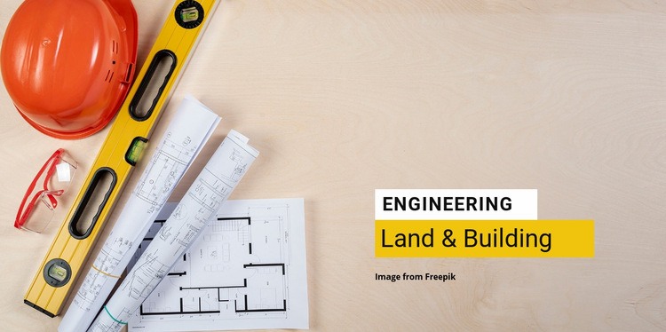 Engineering architecture and building  Webflow Template Alternative