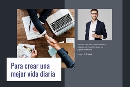 Para Crear Una Vida Mejor: Creador De Sitios Web Creativo Y Multipropósito