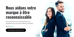Marque Commerciale Reconnaissable – Thème WordPress Génial