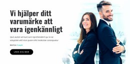 Kännbart Affärsmärke - Responsiv Design