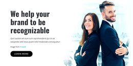 Herkenbaar Zakelijk Merk - Geweldig WordPress-Thema