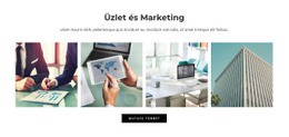 Üzlet És Marketing - Ingyenes Sablon