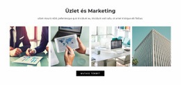 Üzlet És Marketing - Ingyenesen Letölthető Weboldal Tervezés