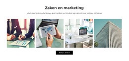 Zakelijk En Marketing - Professioneel Ontworpen