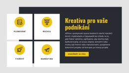 Kreativa Pro Vaše Podnikání – Prémiová Šablona