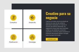 Creativo Para Su Negocio - Plantilla Prémium