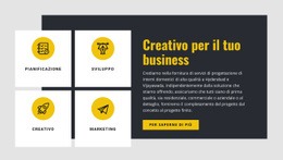 Creativo Per Il Tuo Business - Costruttore Di Siti Web Facile