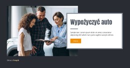 HTML5 Responsywny Dla Wypożyczyć Auto