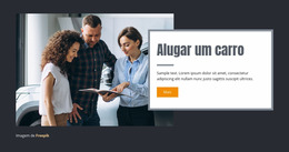 Alugar Um Carro - Lindo Modelo Joomla