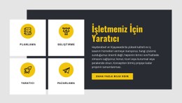 İşletmeniz Için Yaratıcı Için Şablon Demosu