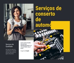 Reparação De Automóveis Destinada A Mulheres - Construtor De Sites