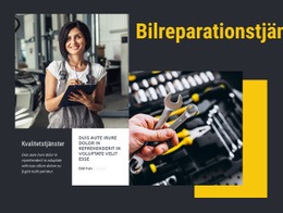 Bilreparation Tillgodoser Kvinnor – Responsiv Webbdesign