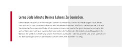 Lerne Dein Leben Zu Genießen