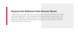 Hayatınızın Tadını Çıkarmayı Öğrenin - Güzel Şablonlar Oluşturun