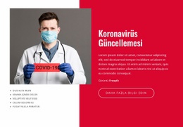 Coronavirus Haberleri Ve Güncellemeleri - Güzel Web Sitesi Tasarımı