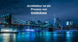 Wir Bauen Brücken Und Städte - Professionelle Landingpage