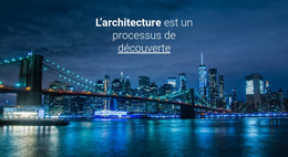 Thème WordPress Premium Pour Nous Construisons Des Ponts Et Des Villes