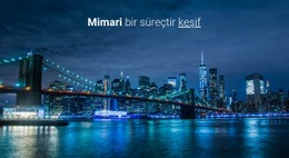 Köprüler Ve Şehirler Inşa Ediyoruz - Basit Tasarım