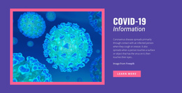 COVID-19 Information Website Editor Free