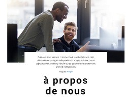 Nous Sommes Une Entreprise Technologique – Inspiration Pour La Page De Destination