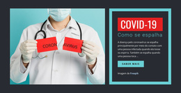 Sintomas De COVID-19 - Tema WordPress Fácil De Usar