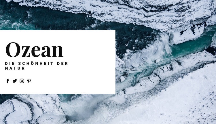 Nordic Ocean Reisen HTML-Vorlage