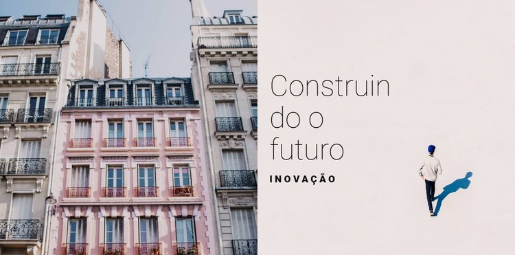 Estilo antigo em arquitetura Template CSS