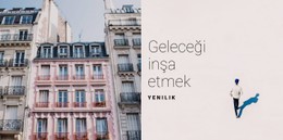 Mimaride Eski Tarz CSS Düzeni Şablonu