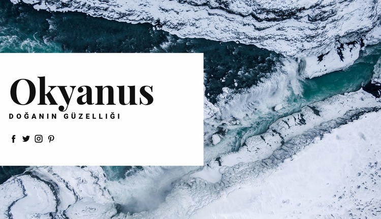 İskandinav okyanusu seyahati WordPress Teması