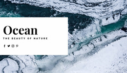 Nordic Ocean Travel - Awesome Website Mockup