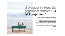 Beziehung Zwischen Hund Und Besitzer