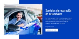 Servicios De Reparación De Automóviles: Maqueta De Sitio Web Para Cualquier Dispositivo