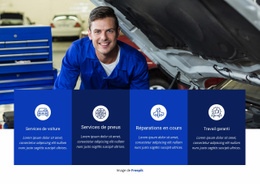Réparation Automobile Et Services - Meilleur Créateur De Sites Web